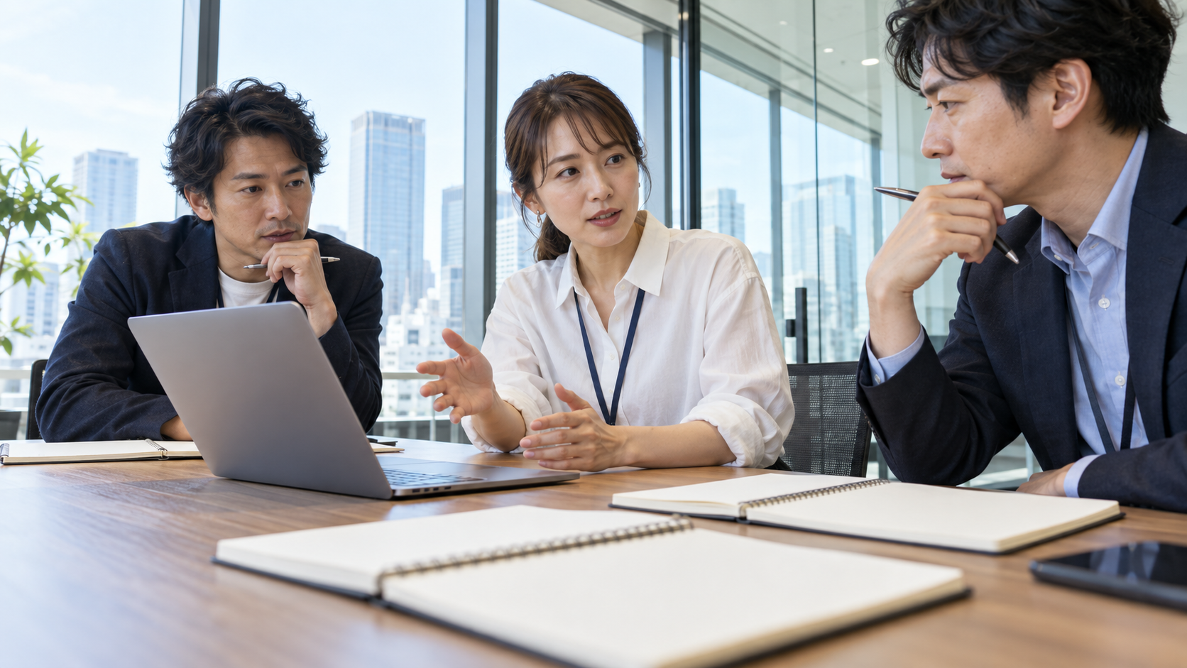企業サイトの情報構造を確認する説明用イメージ