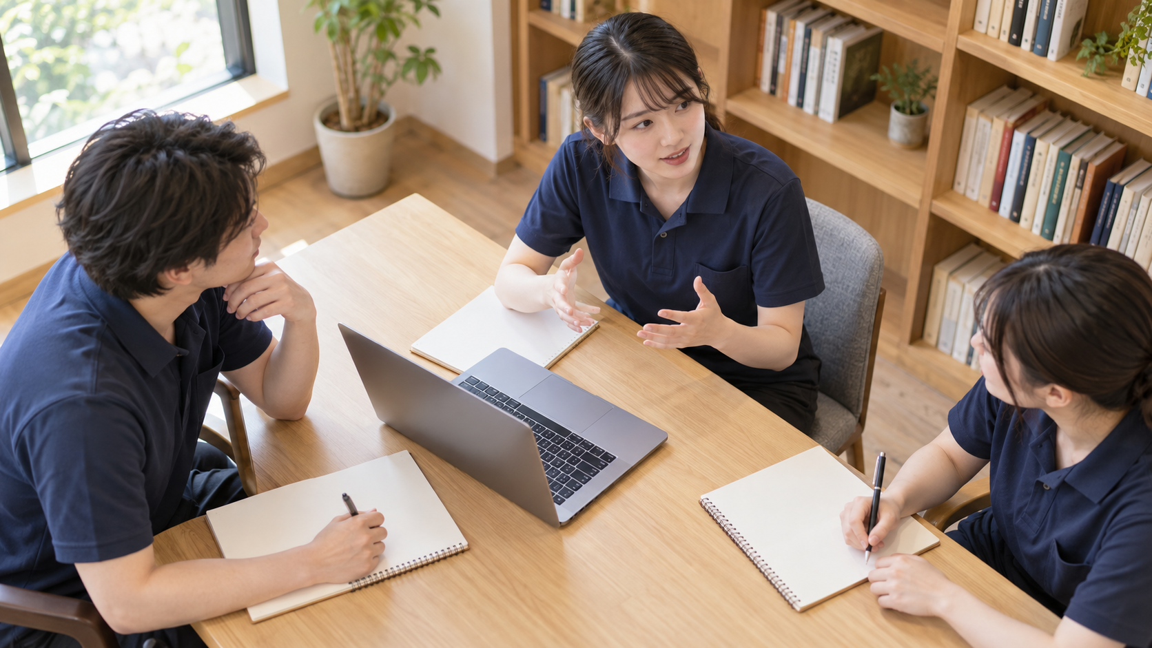 AI検索に向けた自社情報の整理を確認する説明用イメージ