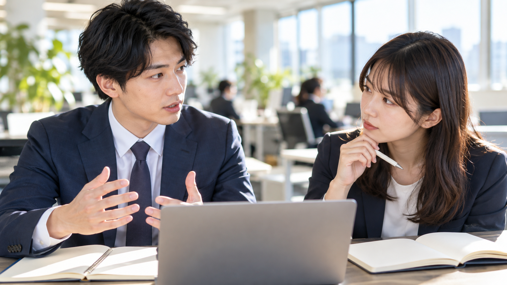 AI検索に向けた自社情報の整理を確認する説明用イメージ